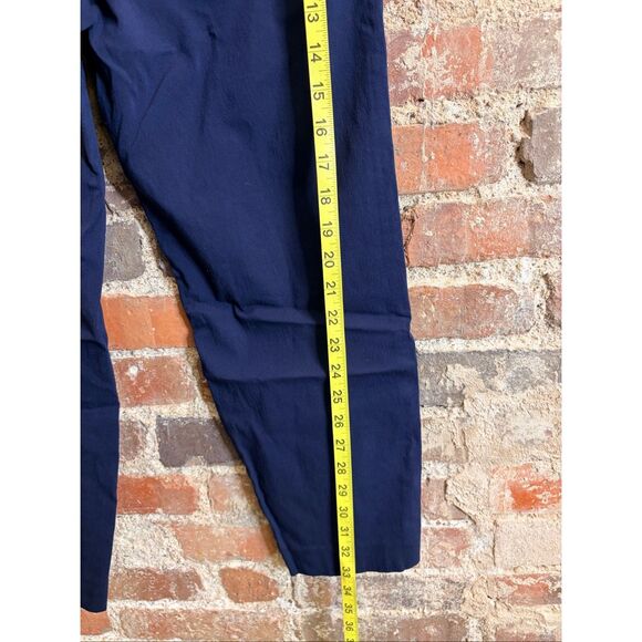 APT 9 • Navy Blue Slim Fit Chino Cropped Slacks Pants • Ladies Size S - Picture 4 of 8